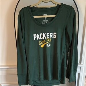 Green Bay Packer’s Women's Green Long Sleeve Shirt